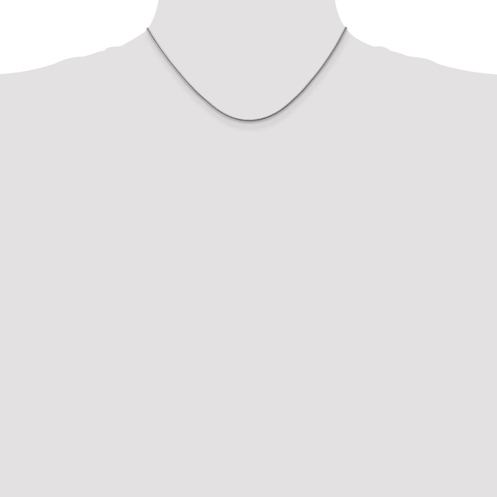 14k WG 1.6mm Round Snake Chain (7.64 grams)