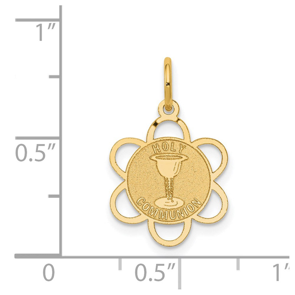 14k Yellow Gold 13 mm nion Charm (0.45 grams)