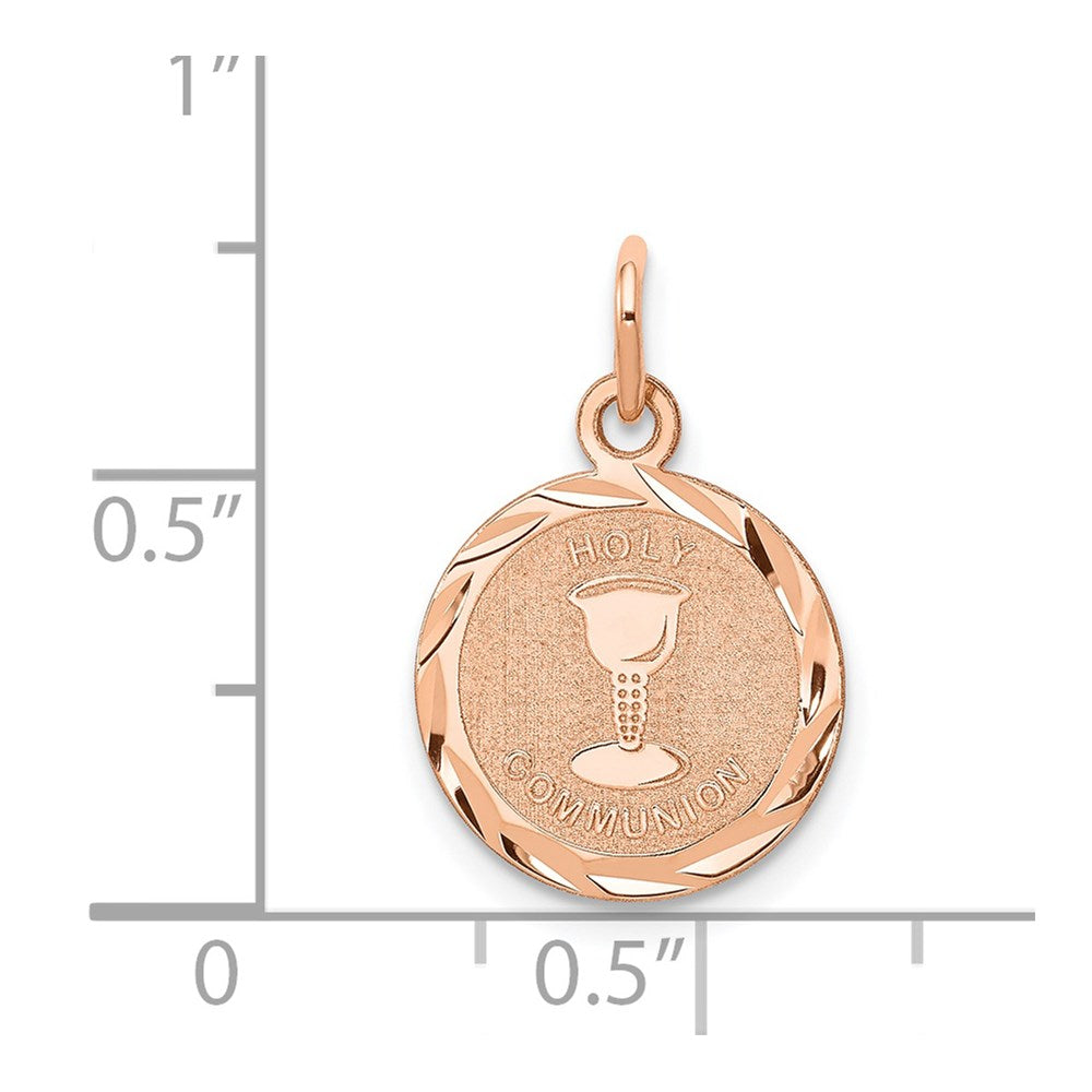 14k Rose Gold 13 mm nion Charm (0.58 grams)