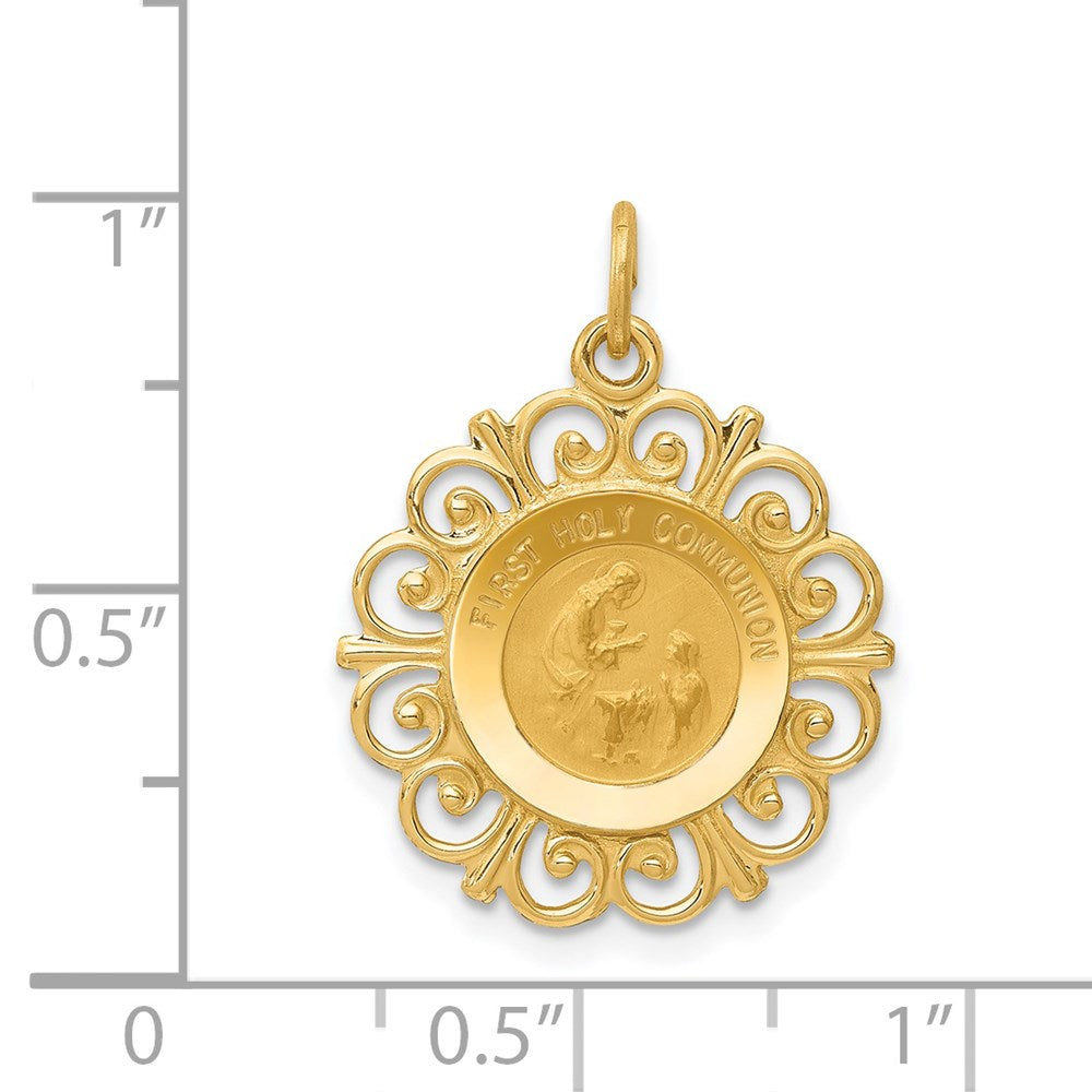 14k Yellow Gold 19 mm nion Charm (1.3 grams)