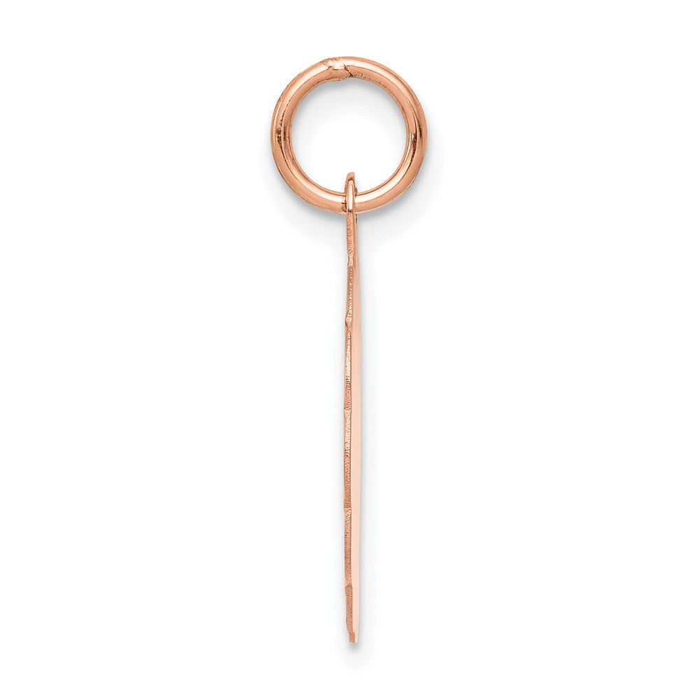 14k Rose Gold 16 mm Saint Christopher Medal Charm (0.76 grams)