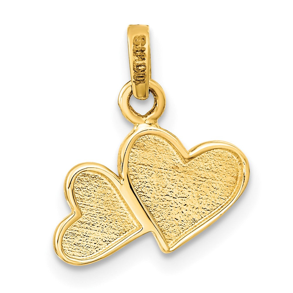 14k Yellow Gold 14 mm Polished Heart Pendant (0.7 grams)