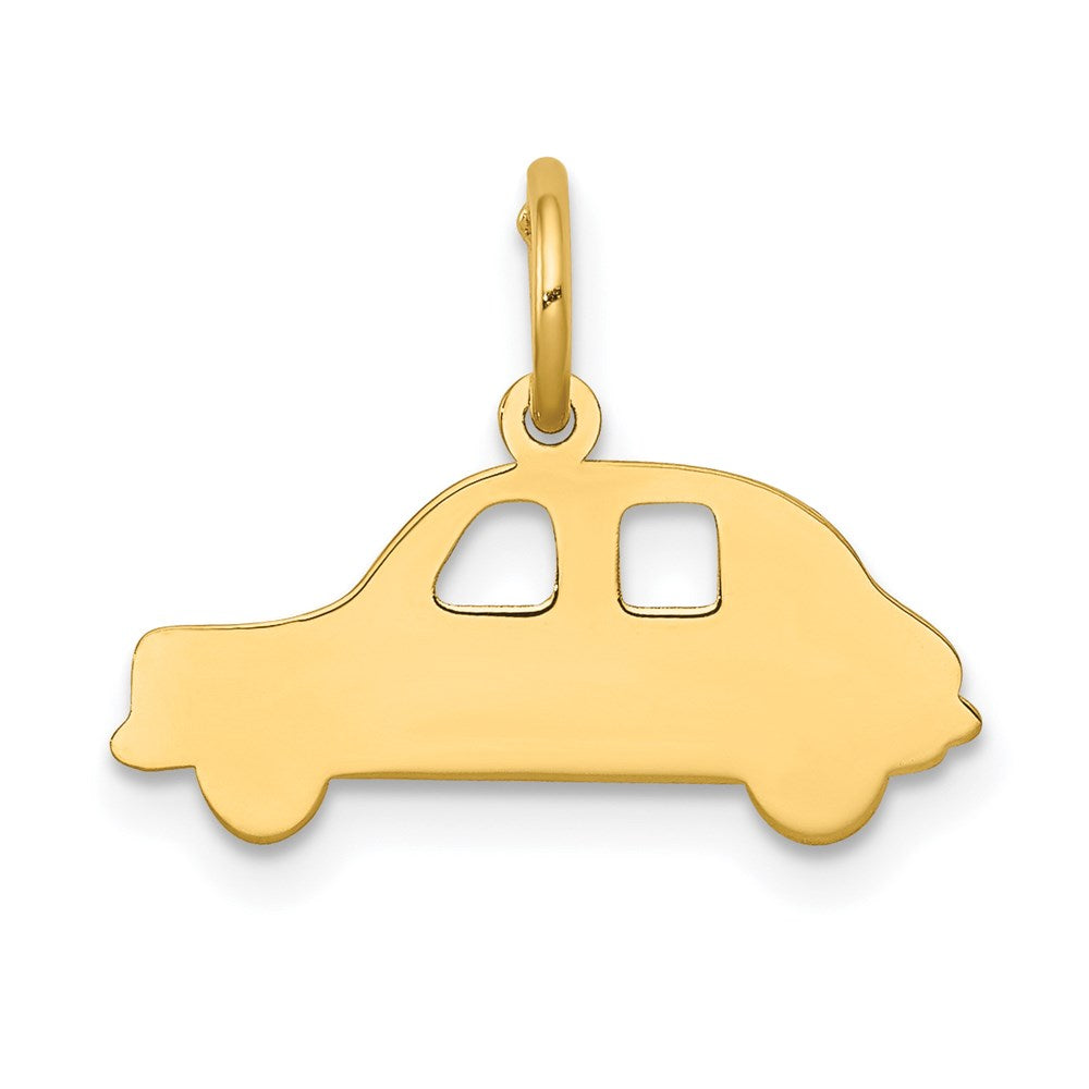 14k Yellow Gold 19 mm Compact Car Charm (0.41 grams)