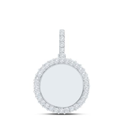 5/8Ctw-Dia Nk Fanuk Memory Mens Charm (12.6 grams)