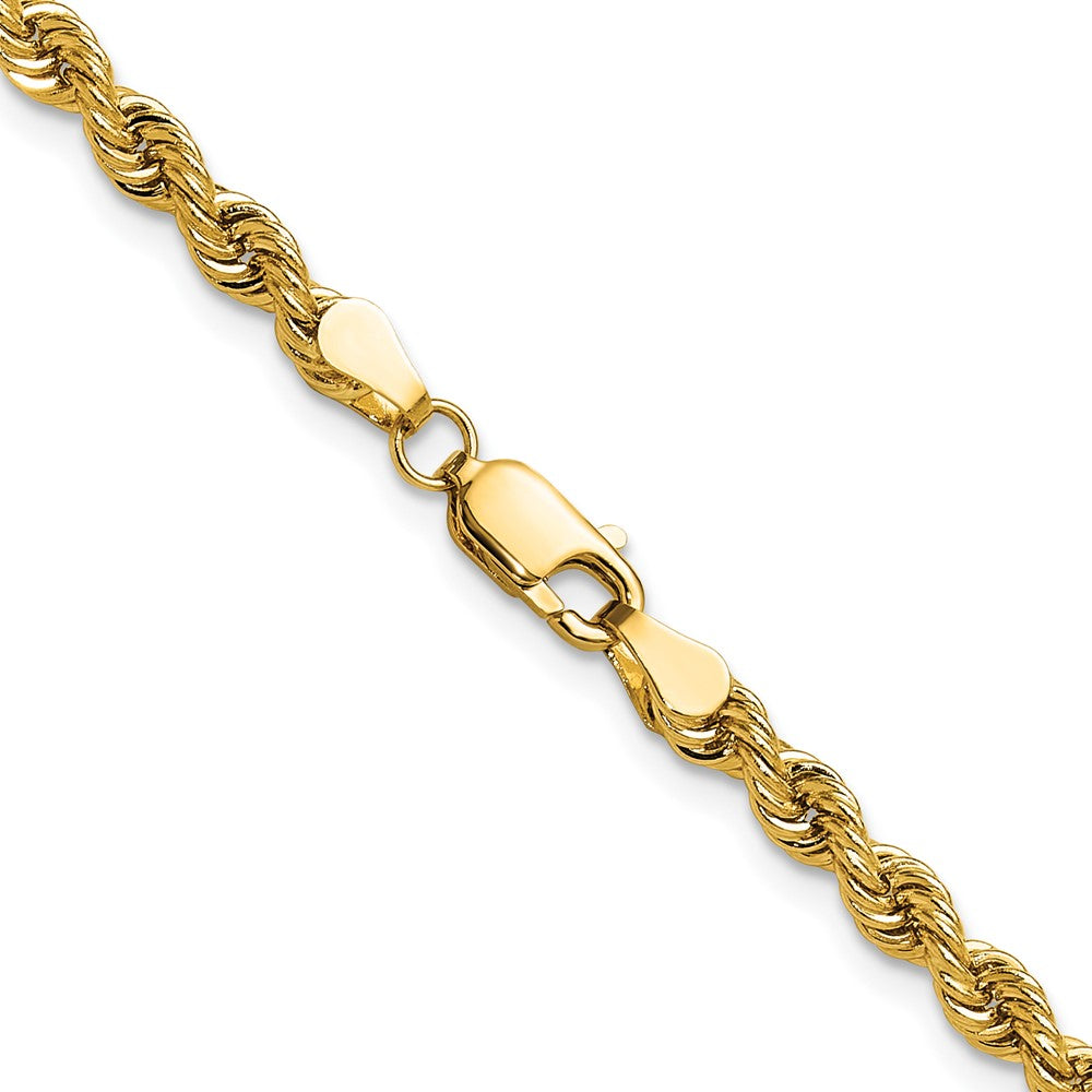 14k Yellow Gold 3.8 mm Regular Rope Chain (20.12 grams)