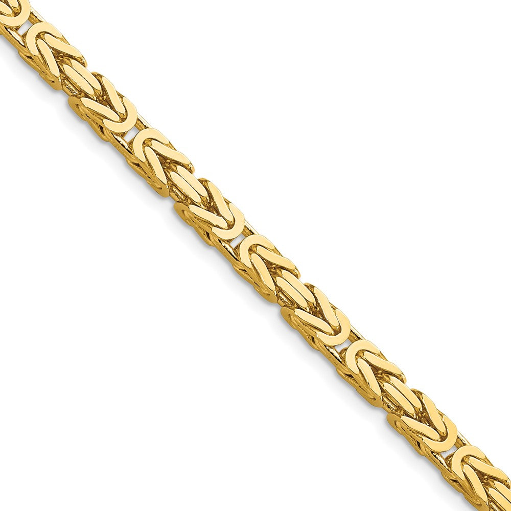 10k Yellow Gold 4 mm Byzantine Chain (46.78 grams)