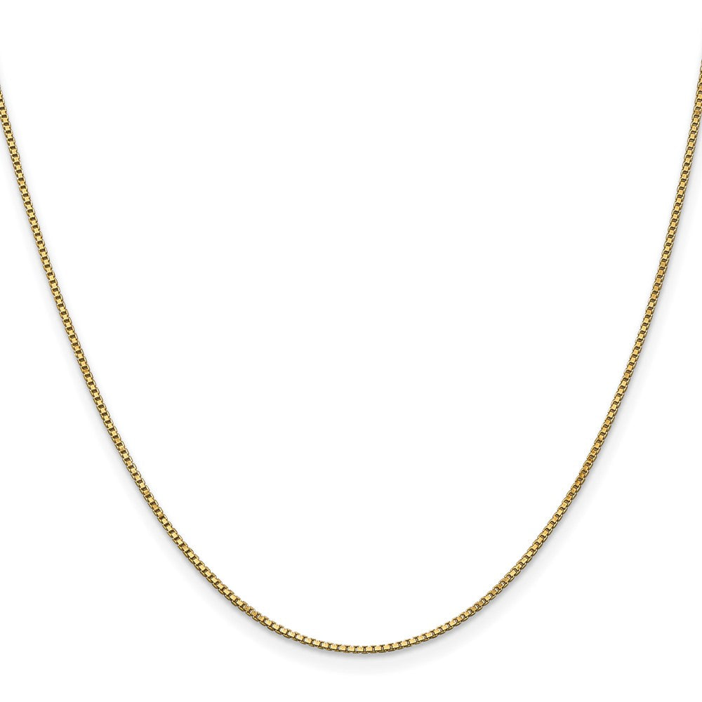 10k Yellow Gold 1 mm Box Chain (2.49 grams)