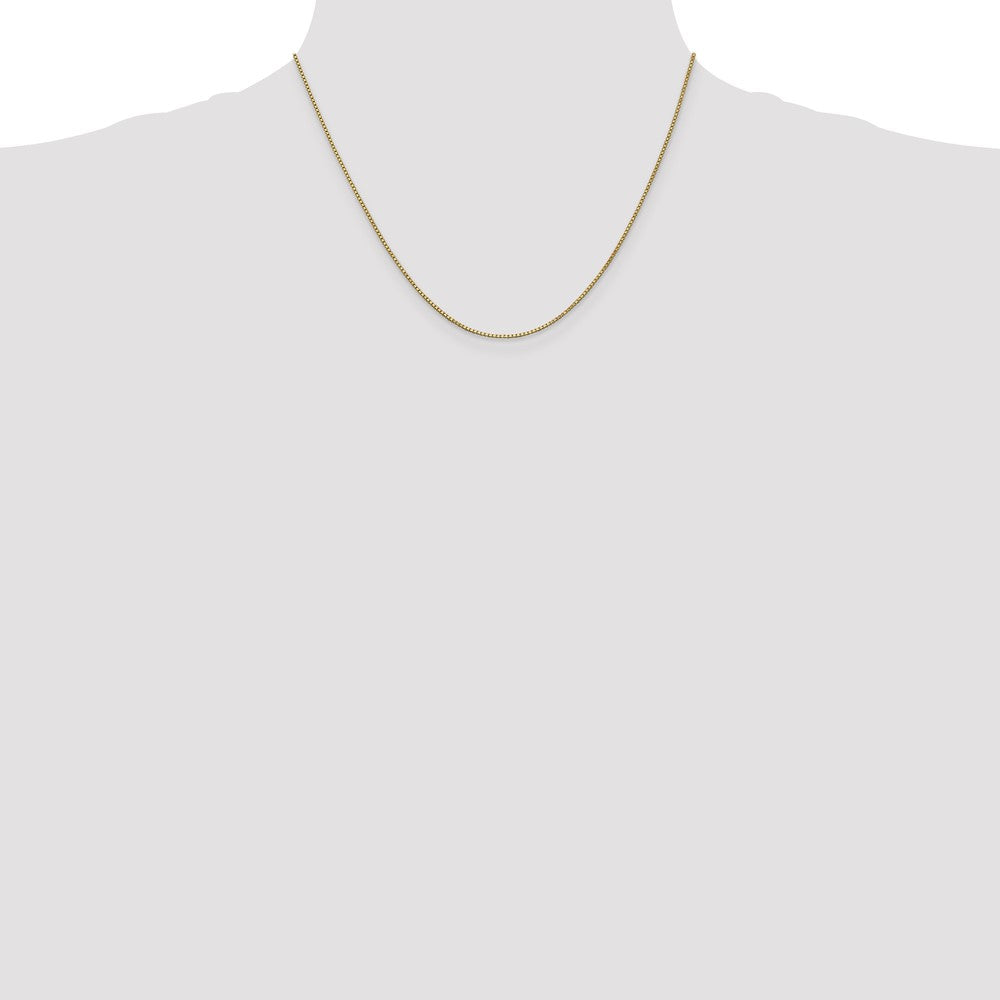 10k Yellow Gold 1 mm Box Chain (2.49 grams)