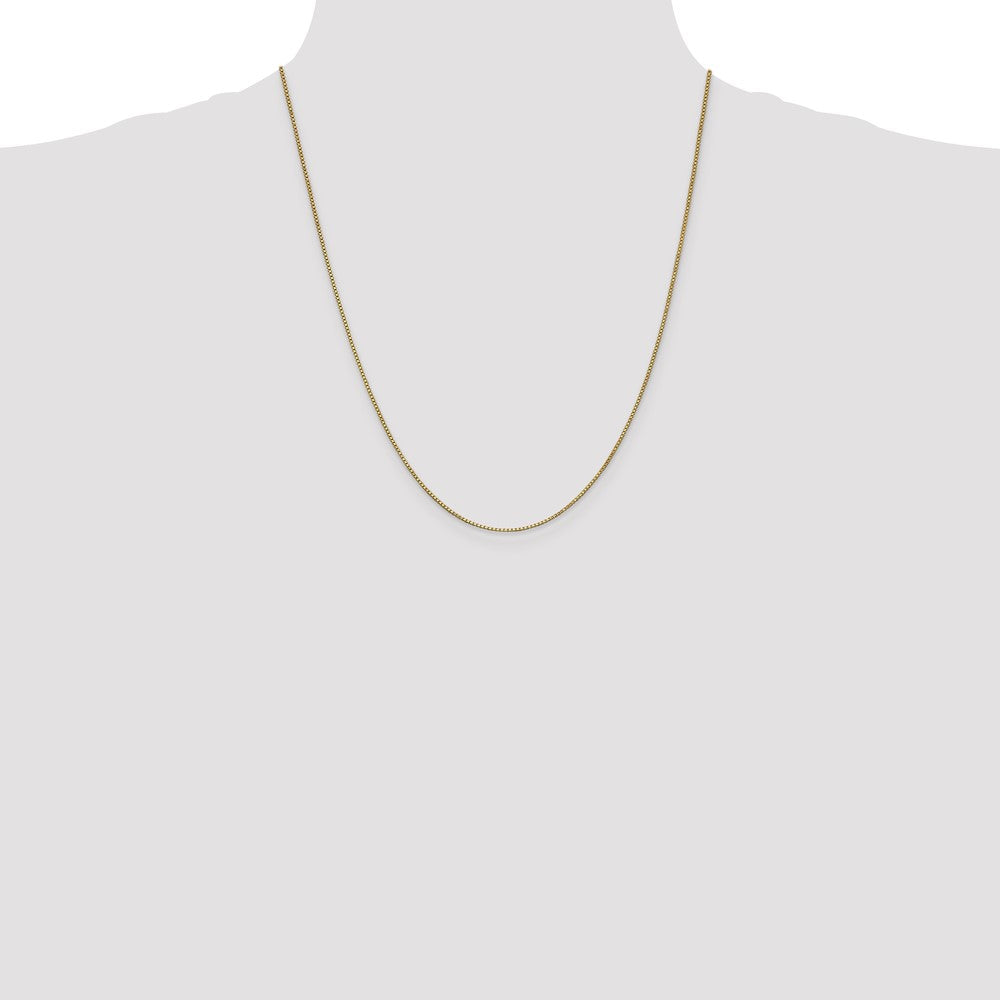 10k Yellow Gold 1 mm Box Chain (2.49 grams)