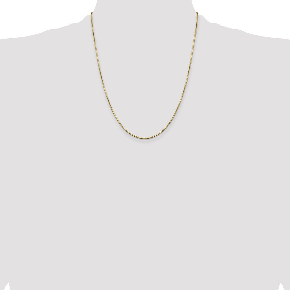 10k Yellow Gold 1.05 mm Box Chain (3 grams)
