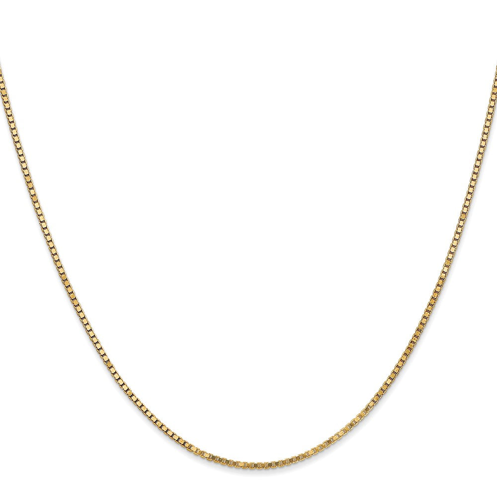 10k Yellow Gold 1.3 mm Box Chain (3.84 grams)