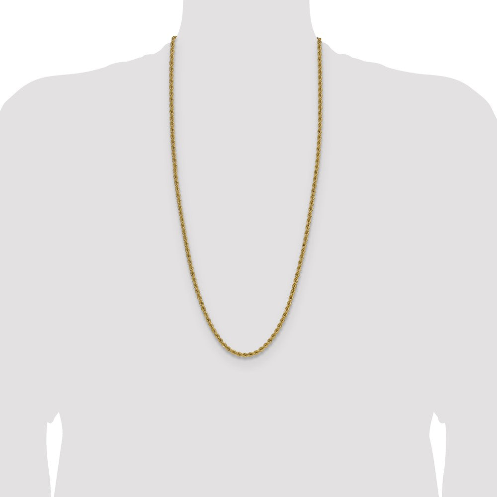 14k 4.2mm Regular Rope Chain (30.72 grams)