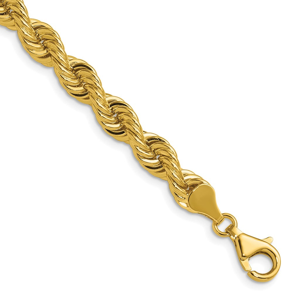 14k 6.7mm Regular Rope Chain (78.07 grams)