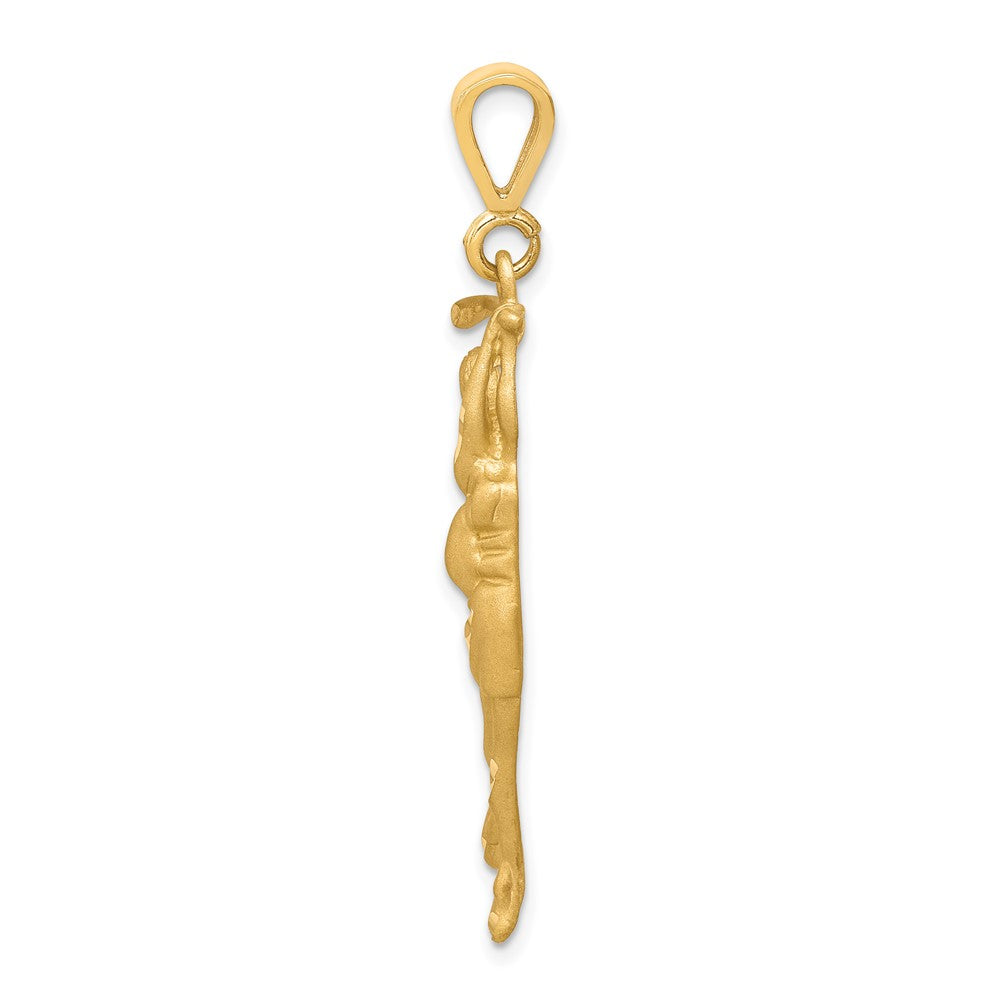 10k Yellow Gold 16 mm Golfer Charm (2.33 grams)