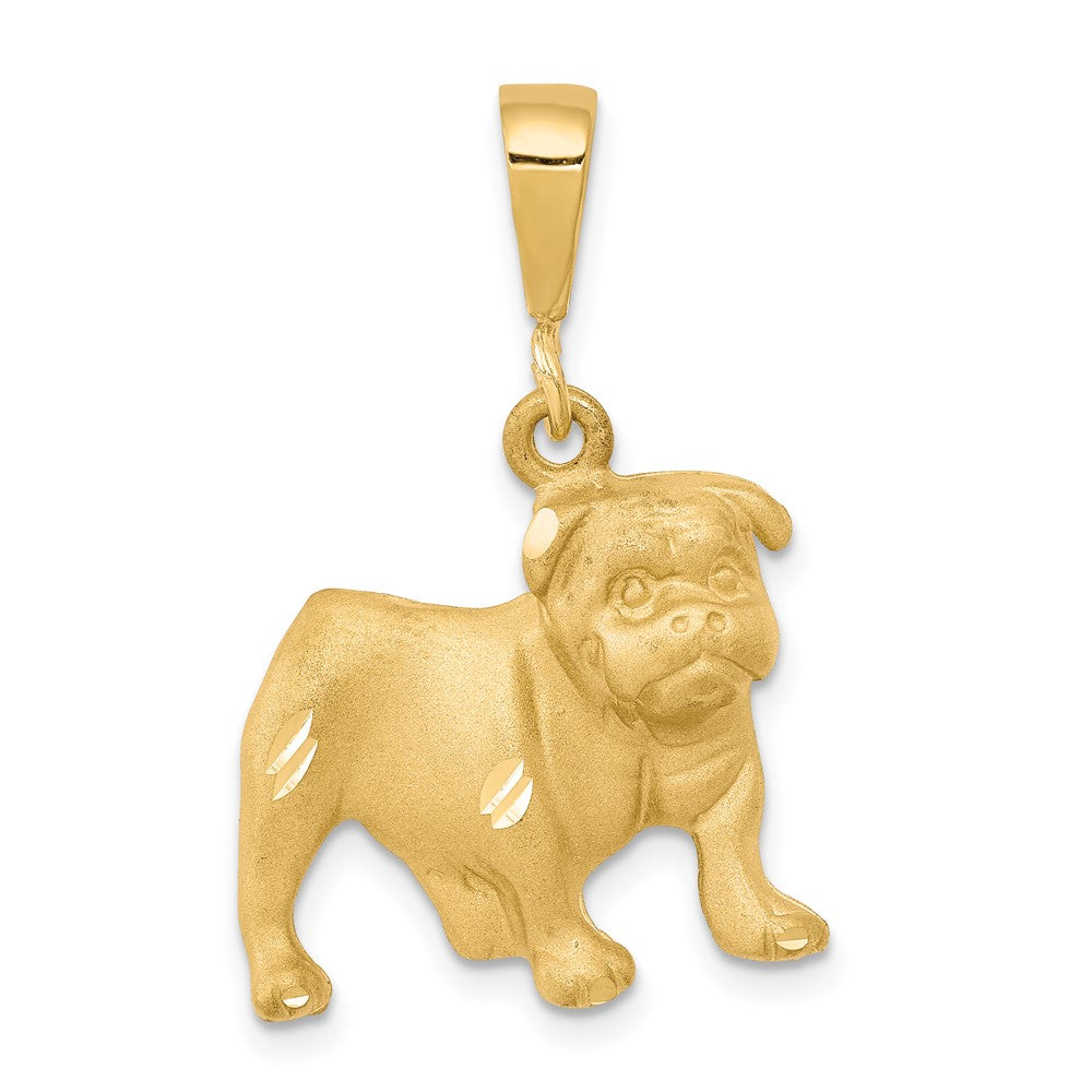 10k Yellow Gold 27 mm Dog Charm (2.47 grams)