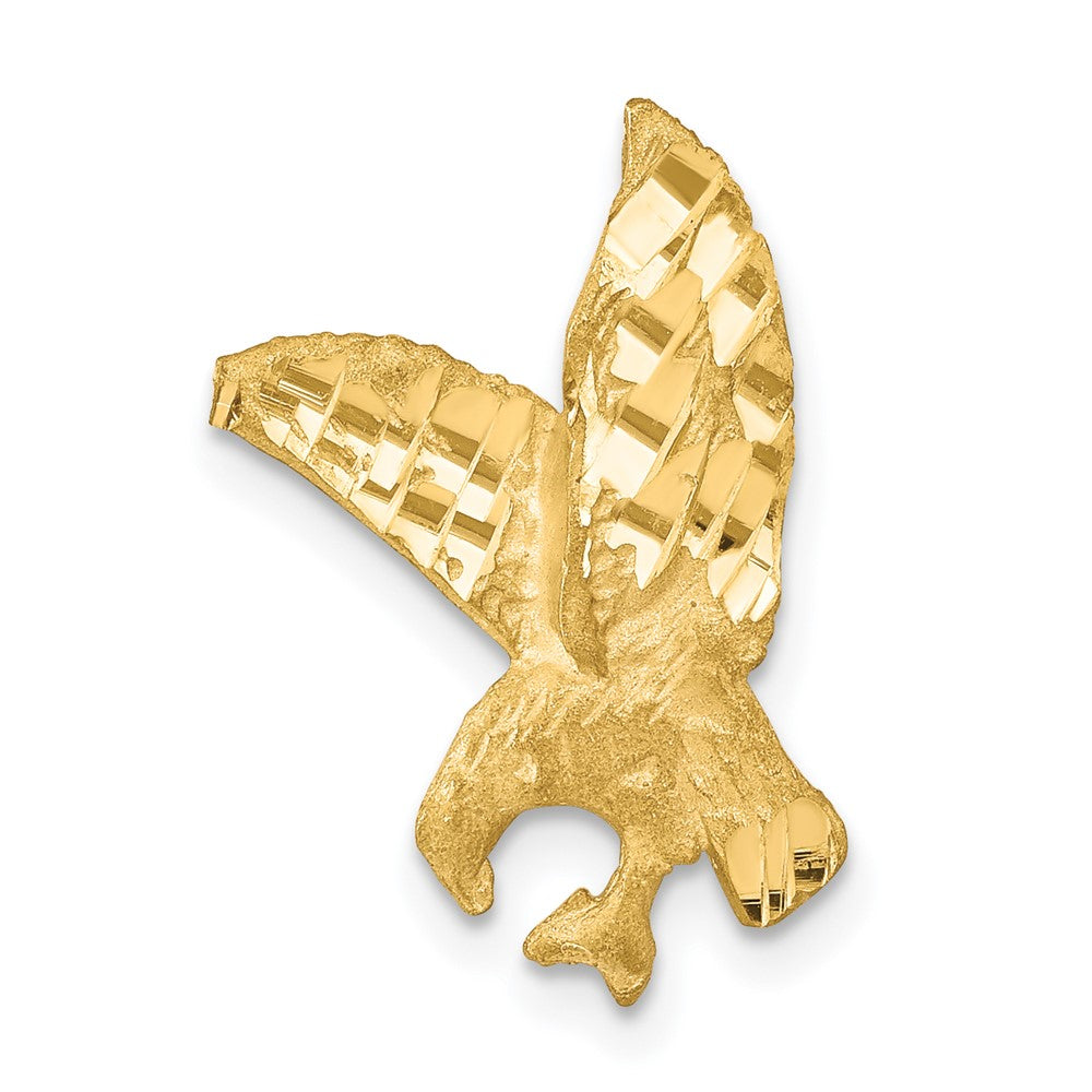 10k Yellow Gold 11 mm Eagle Charm (1.1 grams)