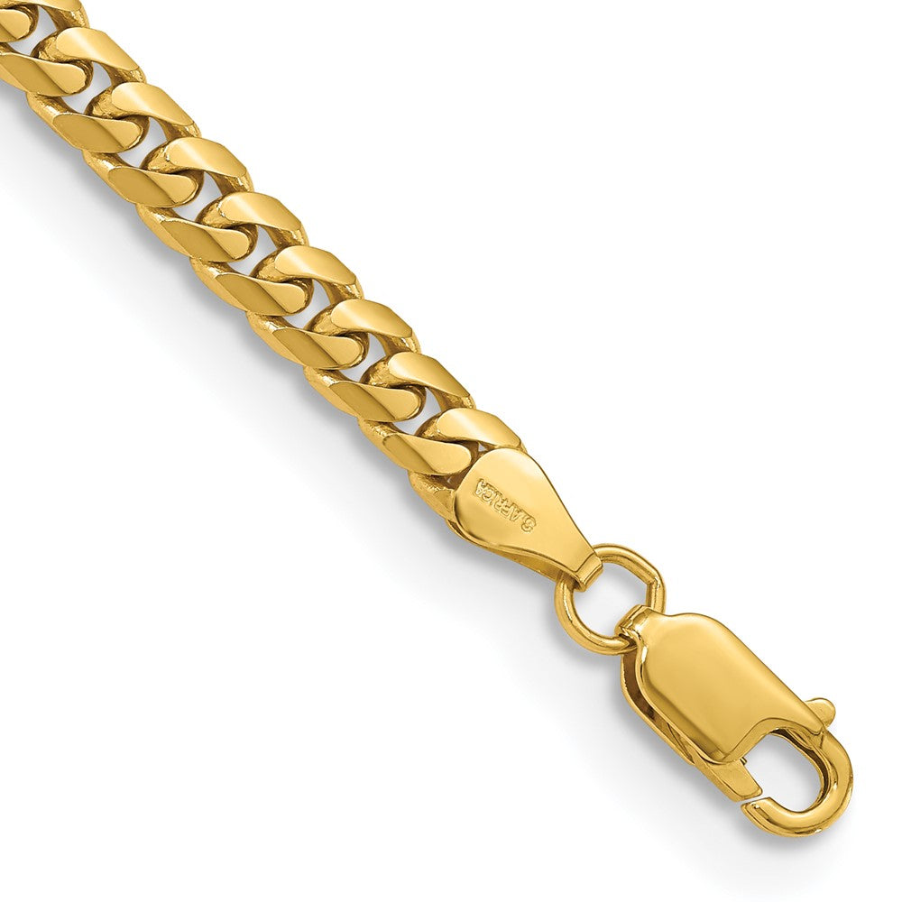 10k Yellow Gold 5 mm Solid Miami Cuban Bracelet (10.56 grams)