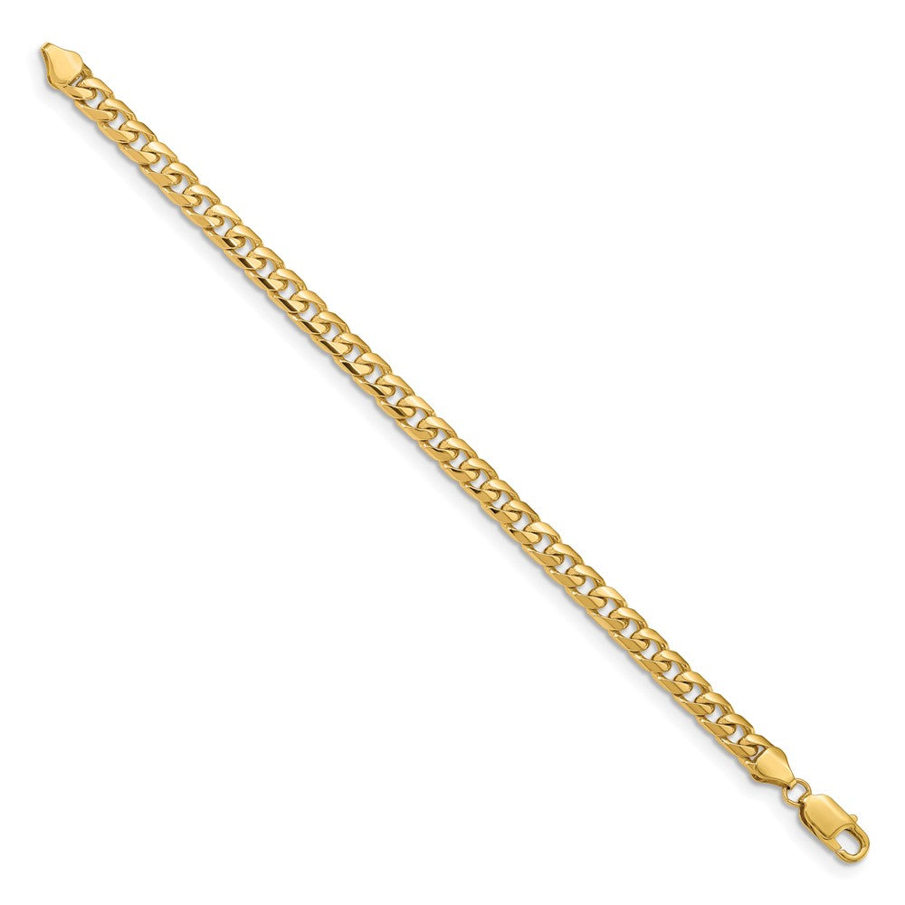 10k Yellow Gold 6.25 mm Solid Miami Cuban Bracelet (18.95 grams)