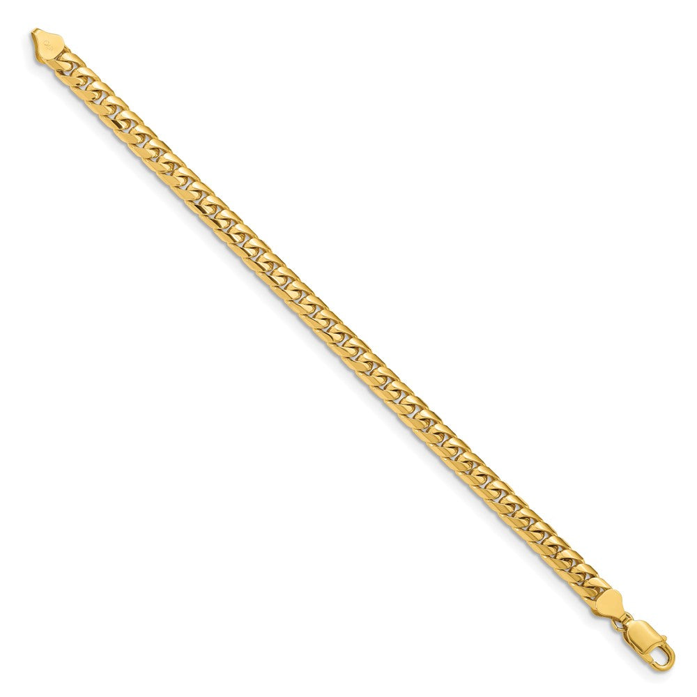 10k Yellow Gold 6.75 mm Solid Miami Cuban Bracelet (23.67 grams)