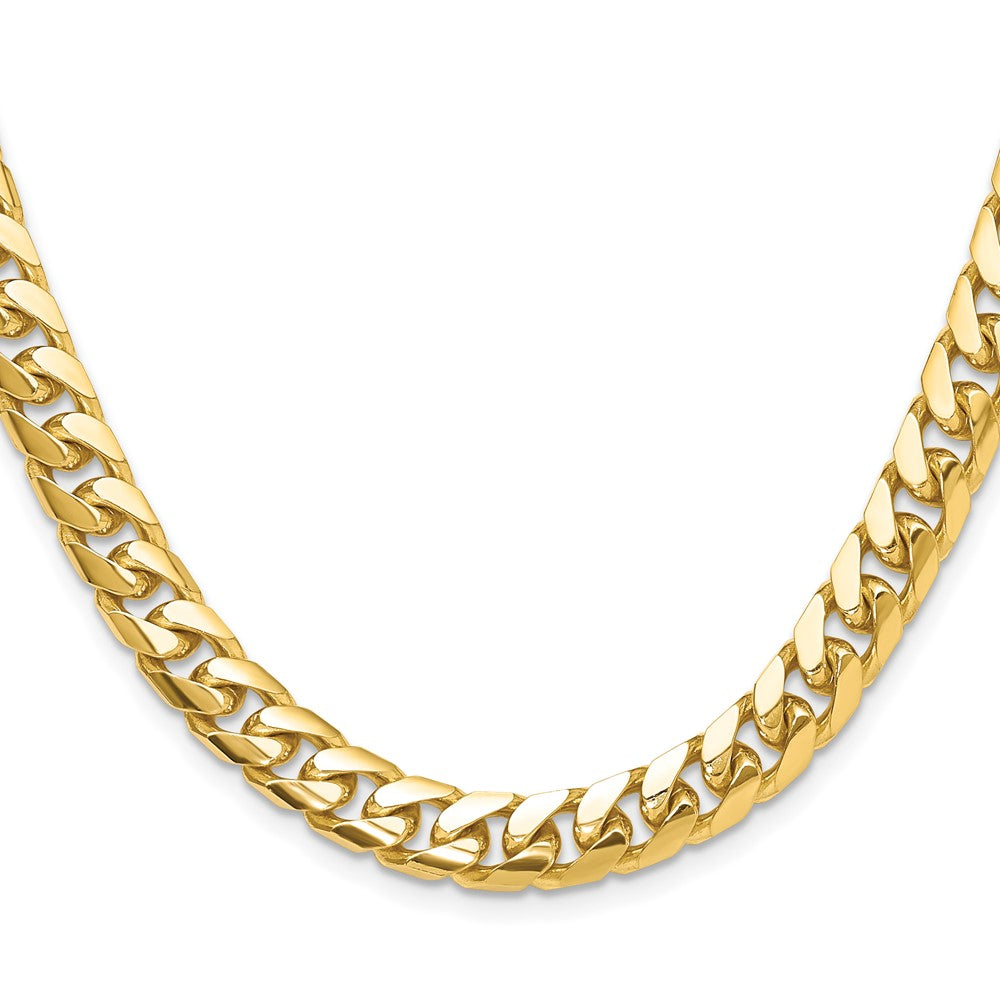 10K 8.0mm Solid Miami Cuban Chain