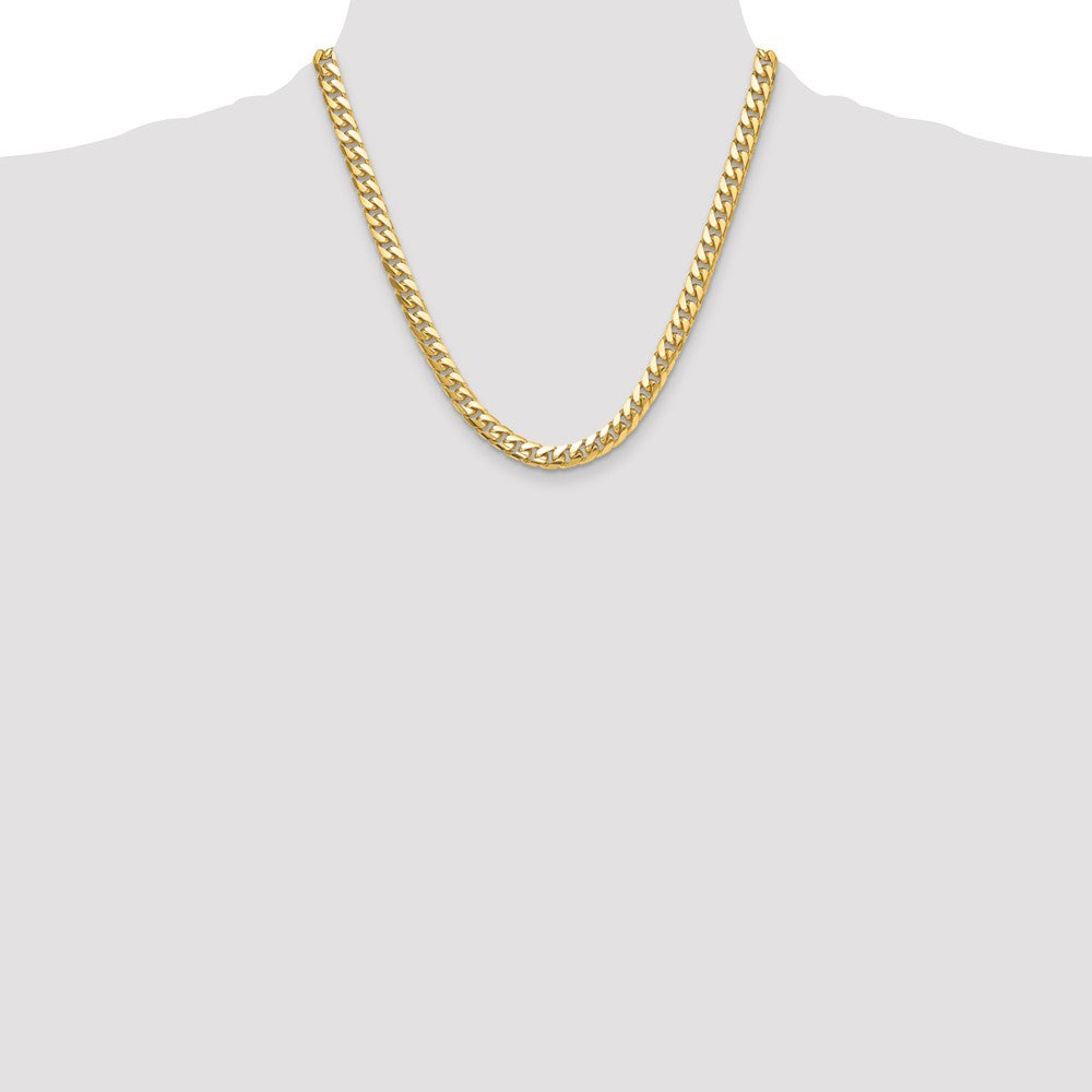 10K 8.0mm Solid Miami Cuban Chain