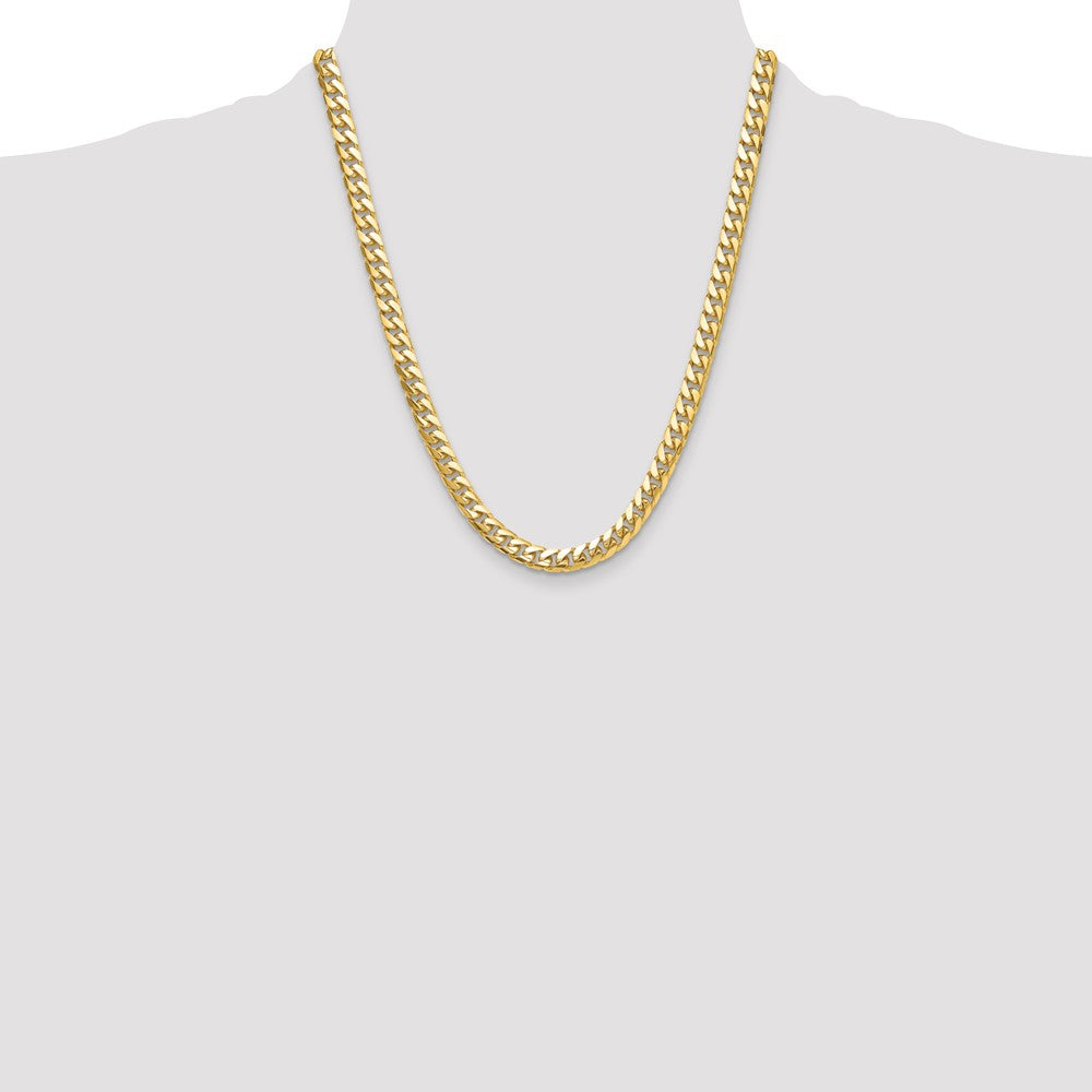 10K 8.0mm Solid Miami Cuban Chain