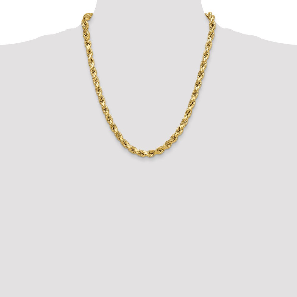 10k 8.0mm Semi-solid D/C Rope Chain