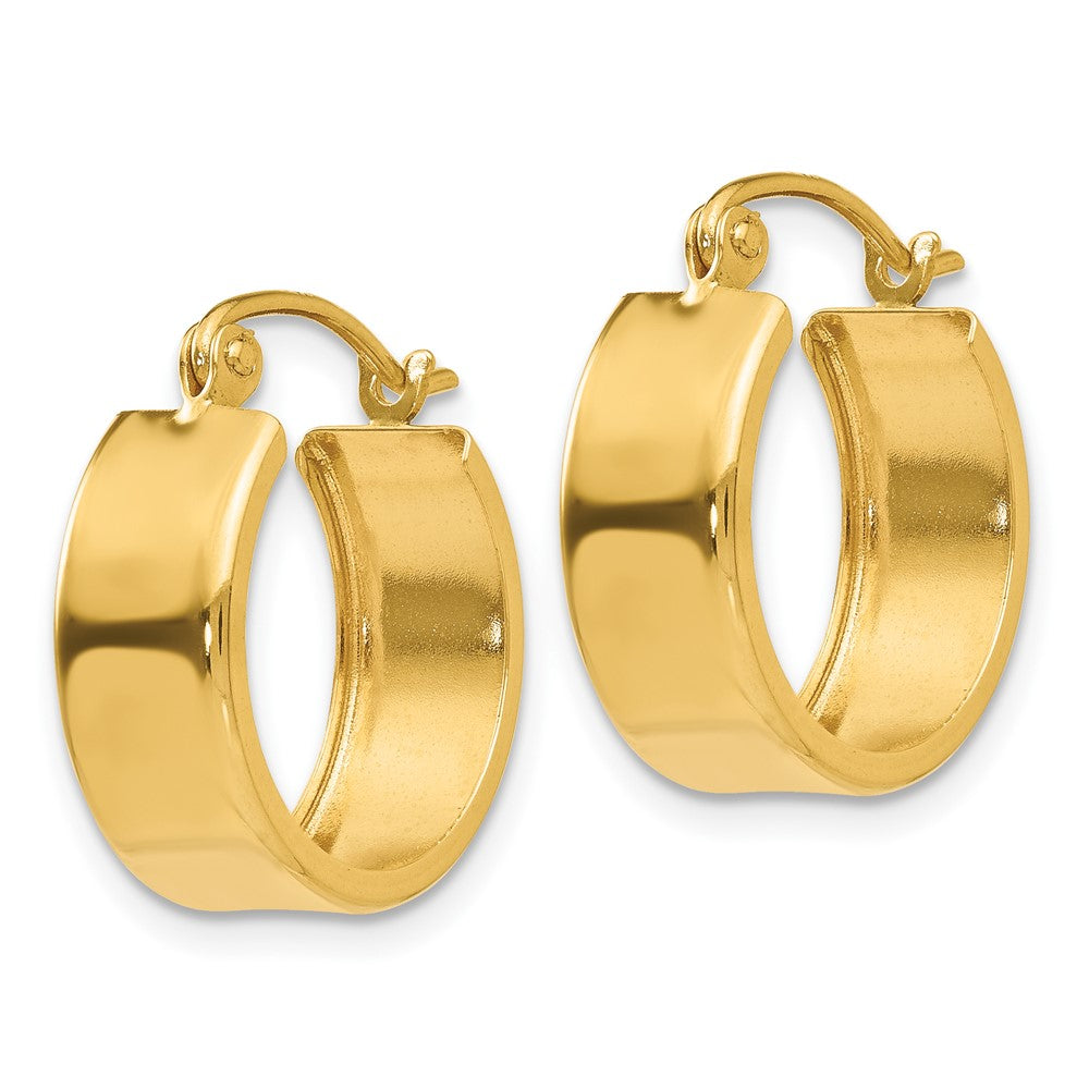 10k Yellow Gold 5.75 mm Small Hoop Earrings
