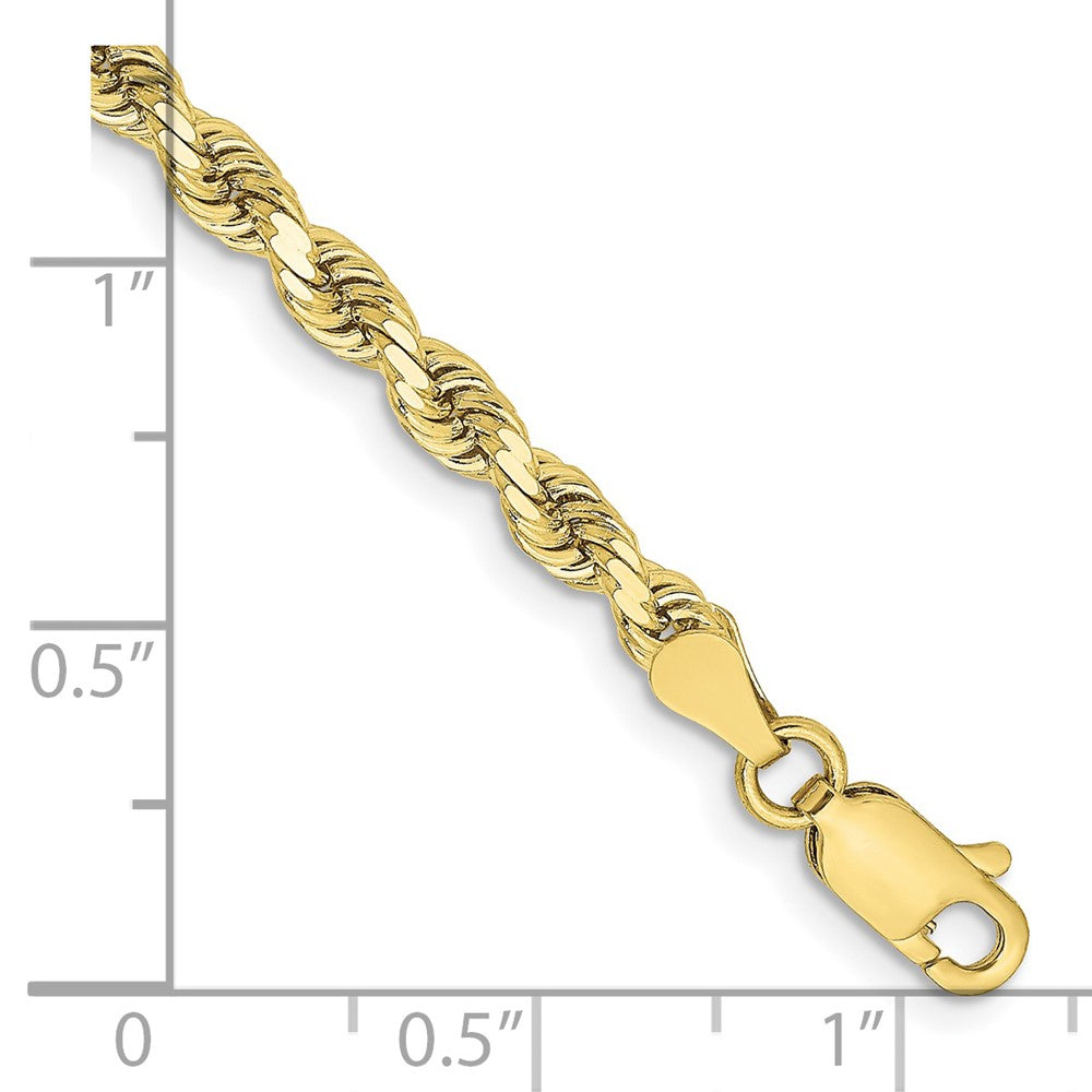 10k Yellow Gold 3.25 mm Diamond-cut Rope Chain (7.12 grams)