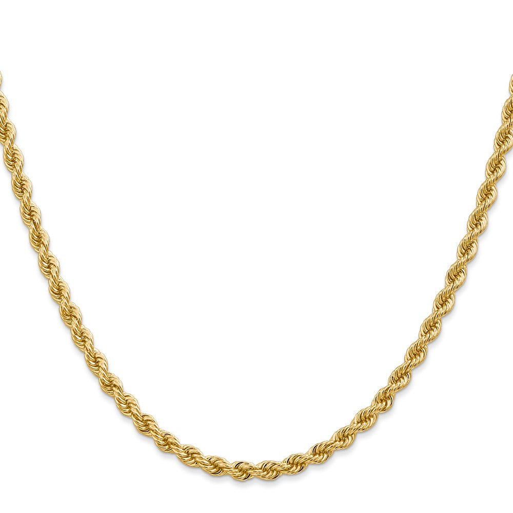 10k Yellow Gold 3.65 mm Regular Rope Chain (17.3 grams)