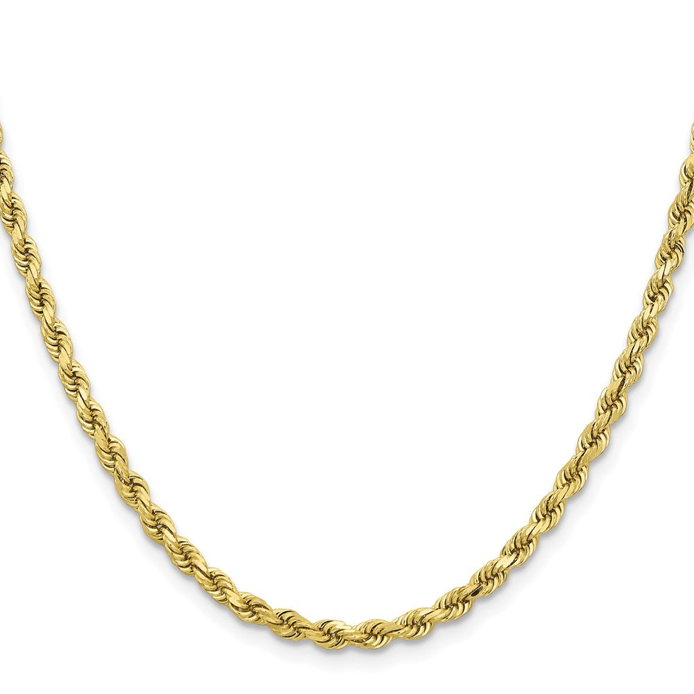 10k Yellow Gold 3.75 mm Diamond-cut Rope Chain (14.94 grams)