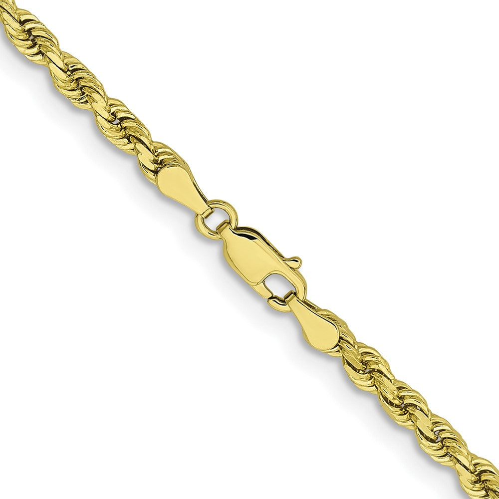 10k Yellow Gold 3.75 mm Diamond-cut Rope Chain (14.94 grams)