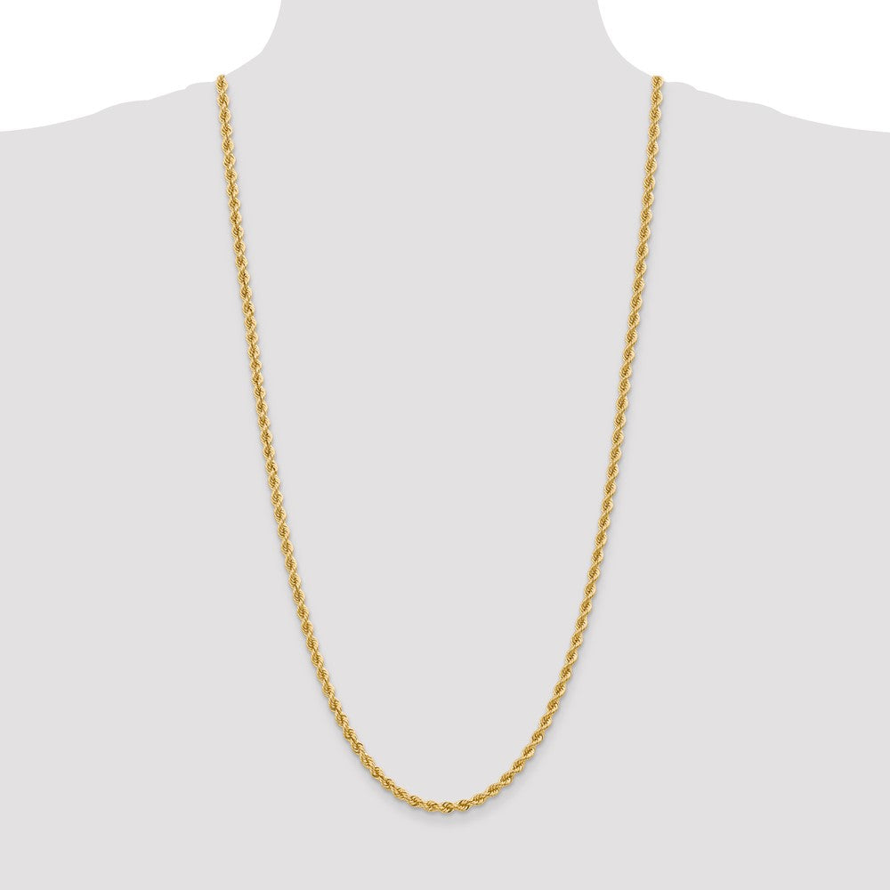 10k Yellow Gold 4 mm Regular Rope Chain (23.53 grams)