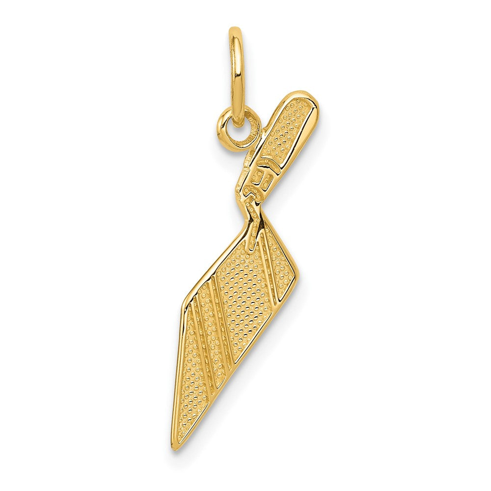 10k Yellow Gold 15 mm Brick Trowel Charm (0.55 grams)