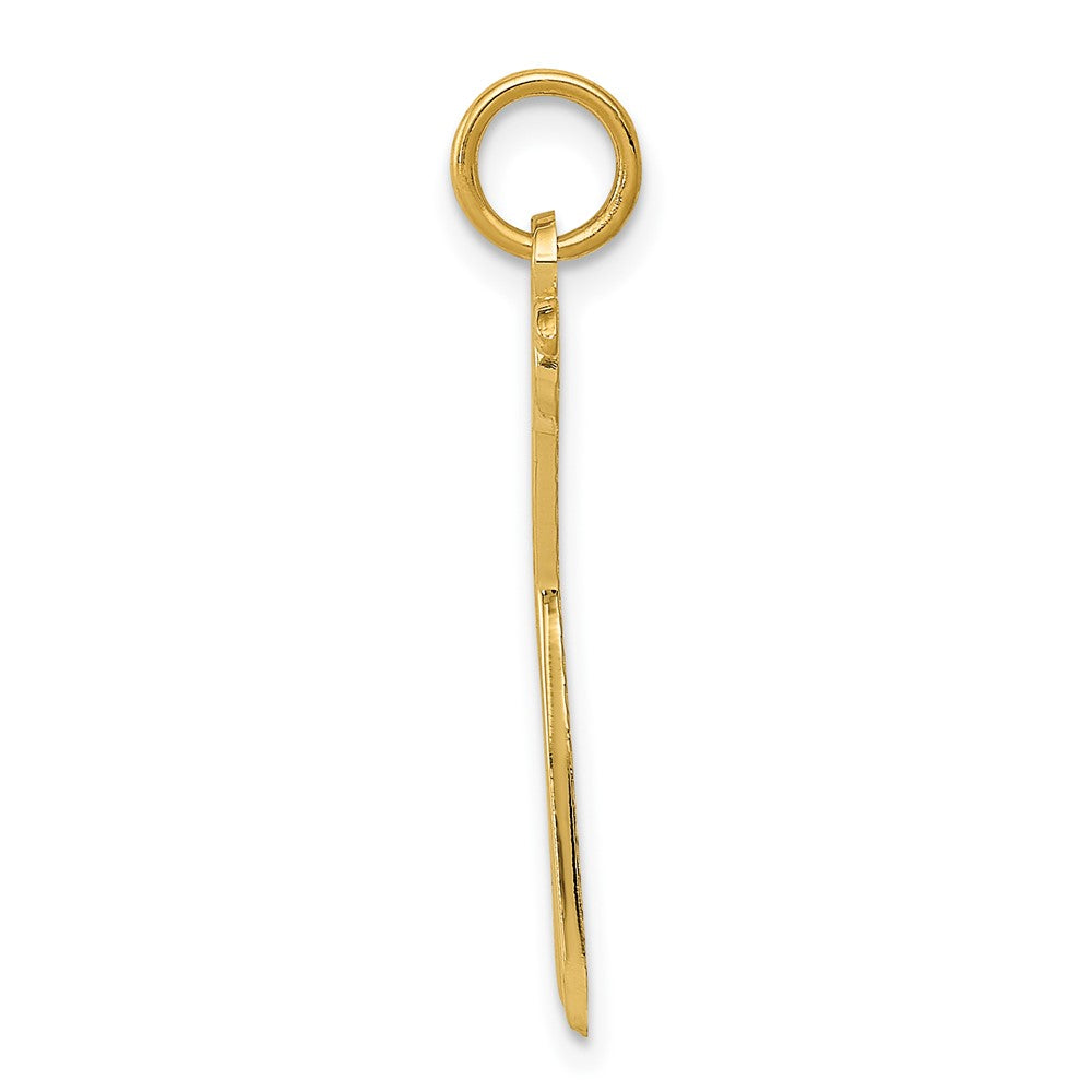 10k Yellow Gold 12 mm Scissors Charm (0.66 grams)