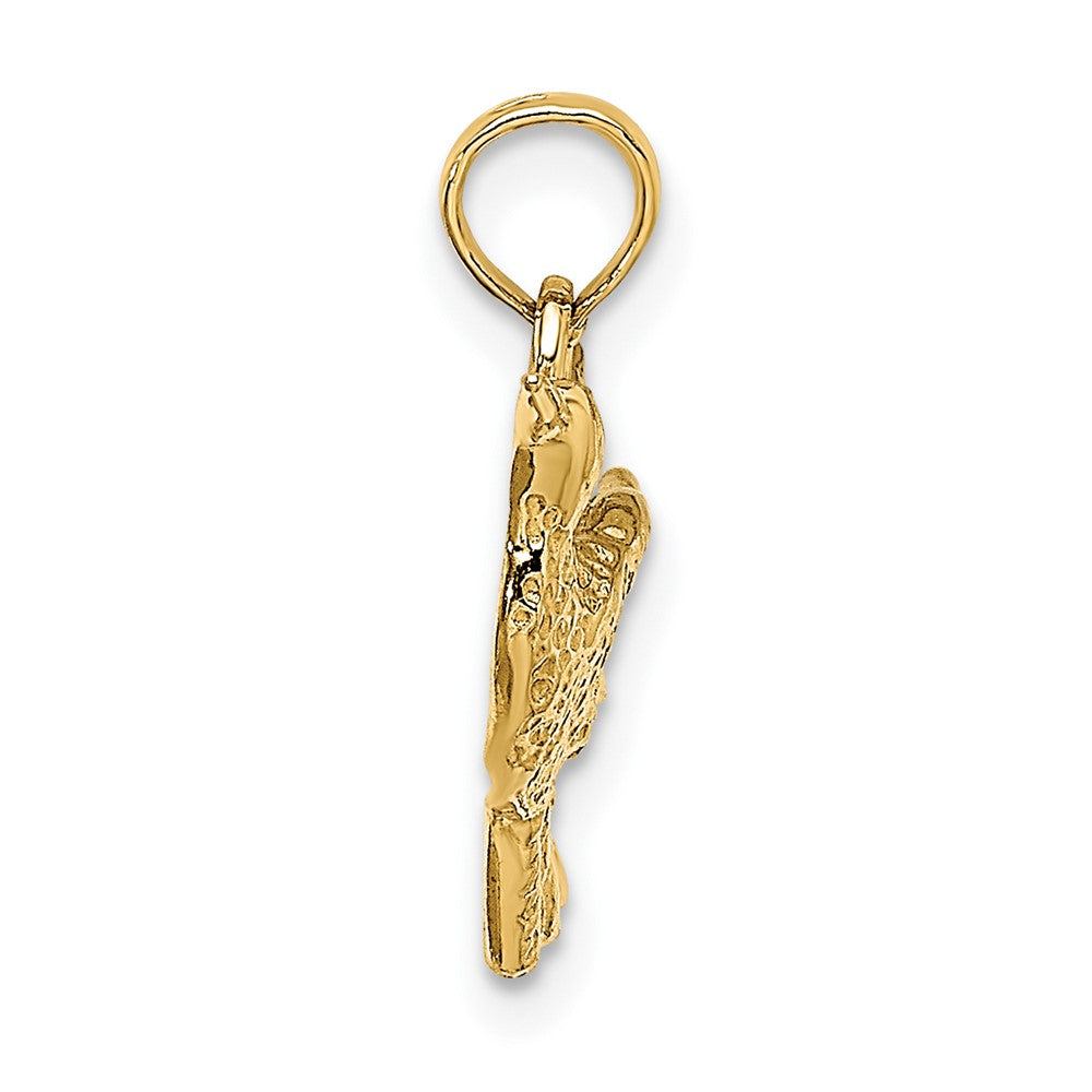 10k Yellow Gold 15.2 mm ngbird Charm (0.93 grams)