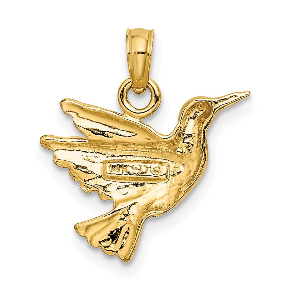 10k Yellow Gold 15.2 mm ngbird Charm (0.93 grams)