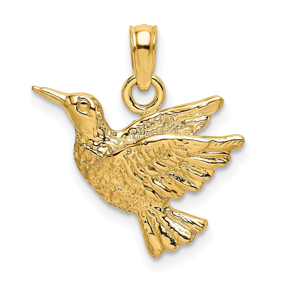 10k Yellow Gold 15.2 mm ngbird Charm (0.93 grams)