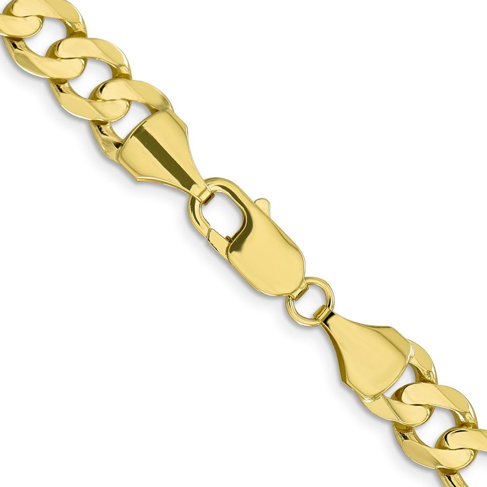 10k Yellow Gold 8.75 mm Concave Open Figaro Chain (41.67 grams)