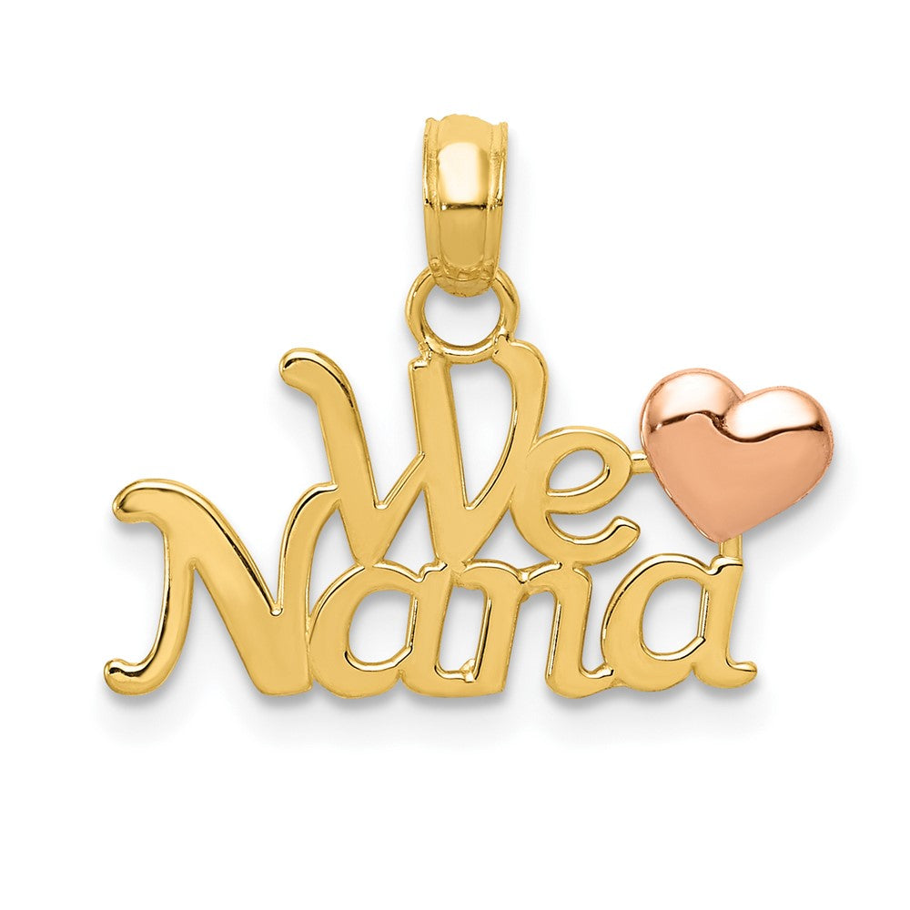10k Two-tone 16 mm Two-Tone We Love Nana Charm