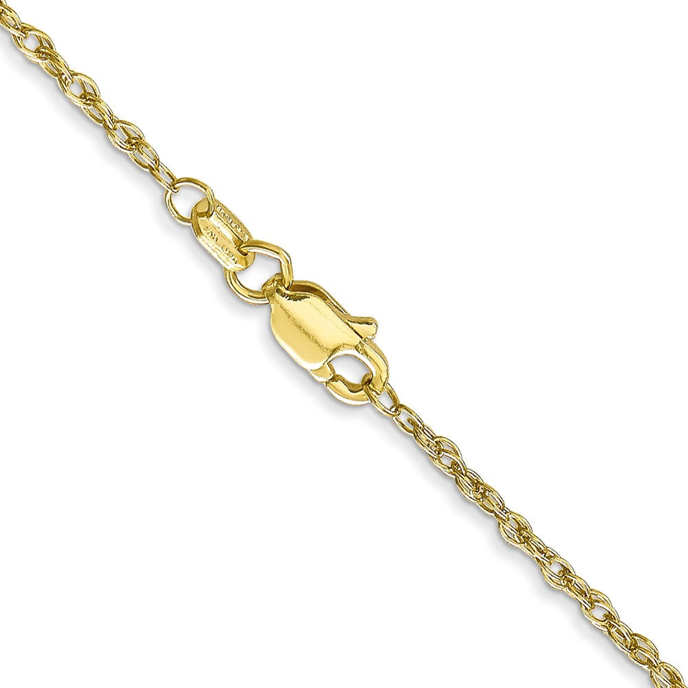 10k Yellow Gold 1.3 mm Heavy-Baby Rope Chain