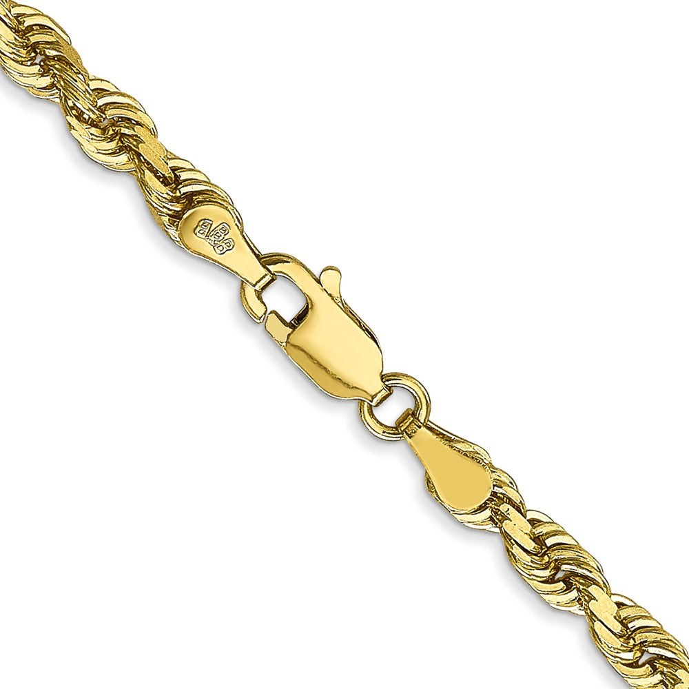 10k Yellow Gold 4 mm D/C Quadruple Rope Chain (18.72 grams)