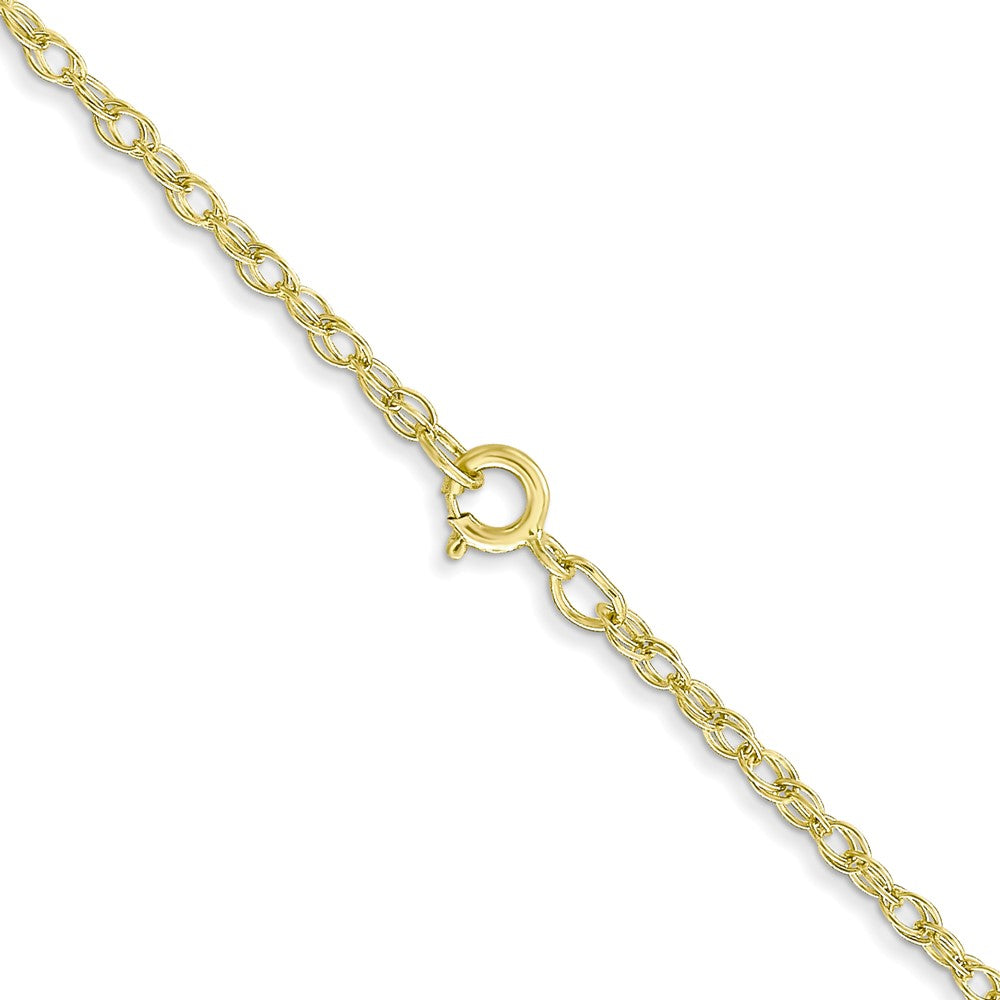 14k Yellow Gold 1.35 mm Carded Cable Rope Chain