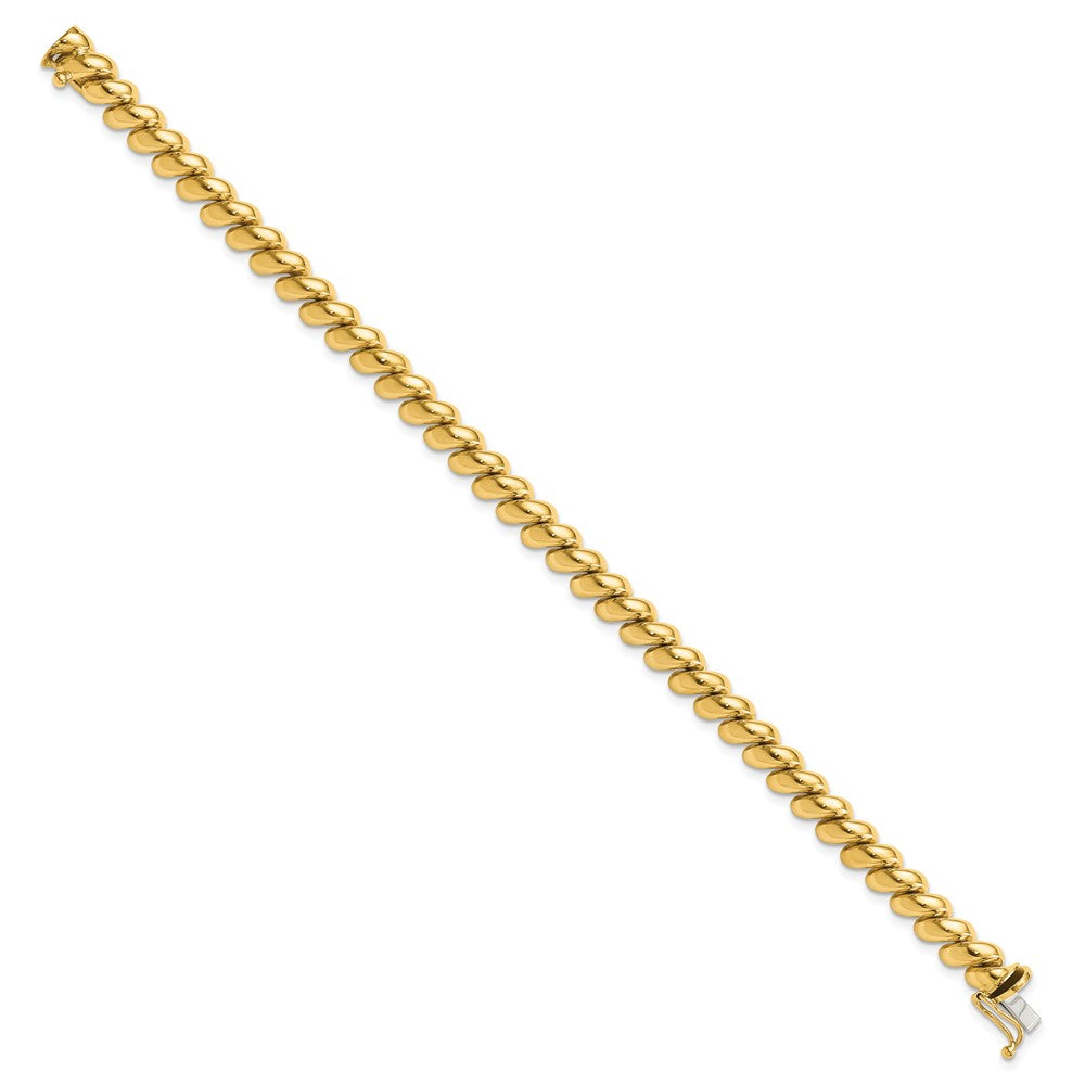 10k Yellow Gold 6 mm San Marco Bracelet (9.55 grams)