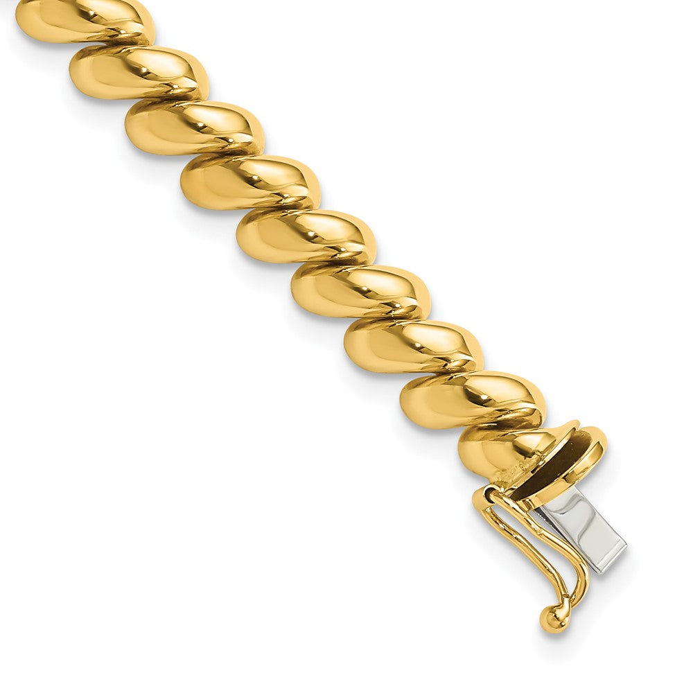 10k Yellow Gold 6 mm San Marco Bracelet (9.55 grams)