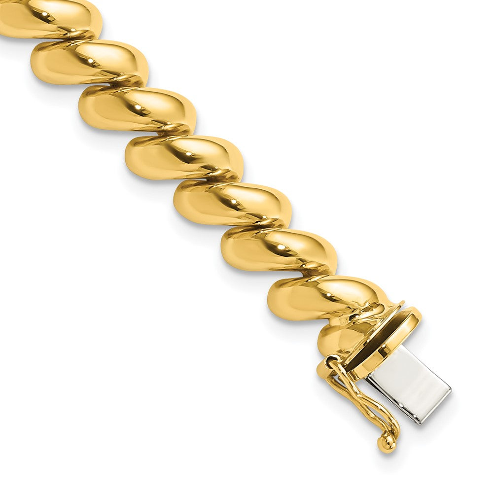 10k Yellow Gold 8 mm San Marco Bracelet (12.9 grams)