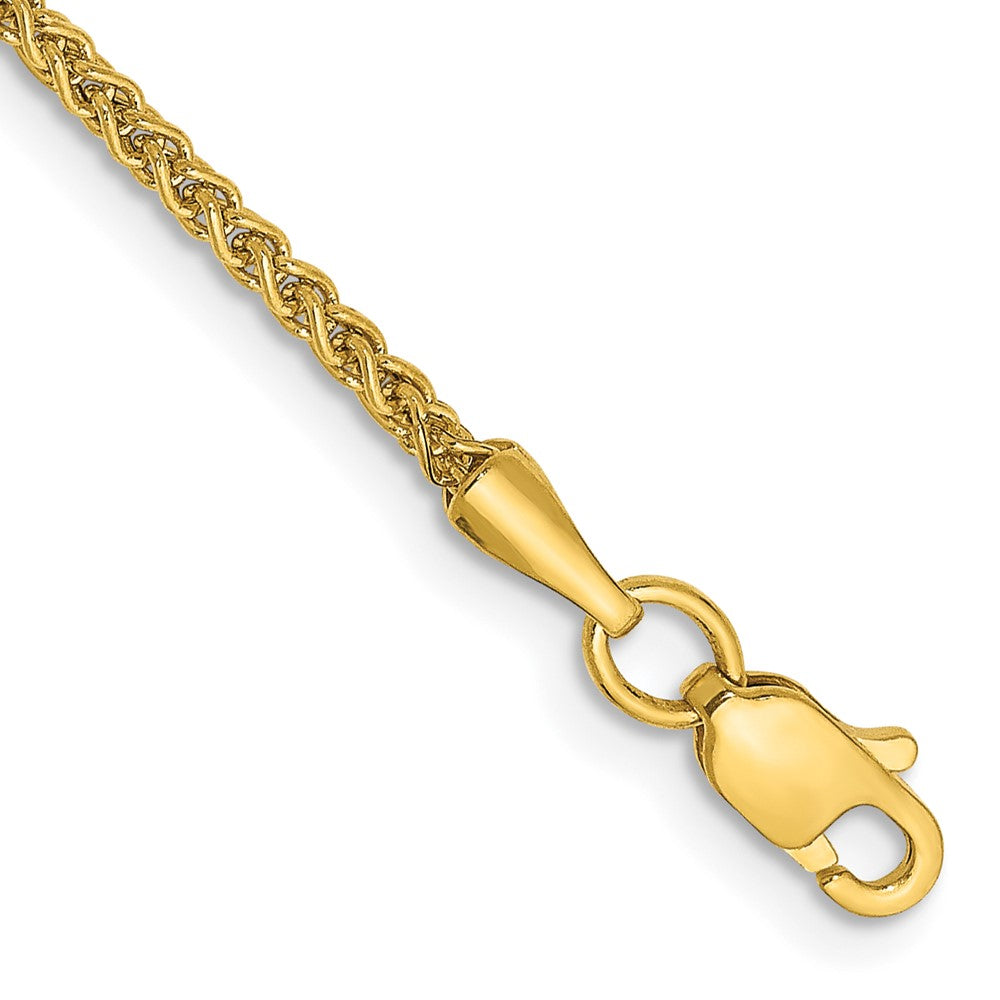 14k 1.55mm Semi-Solid Wheat Chain Bracelet (1.40 grams)