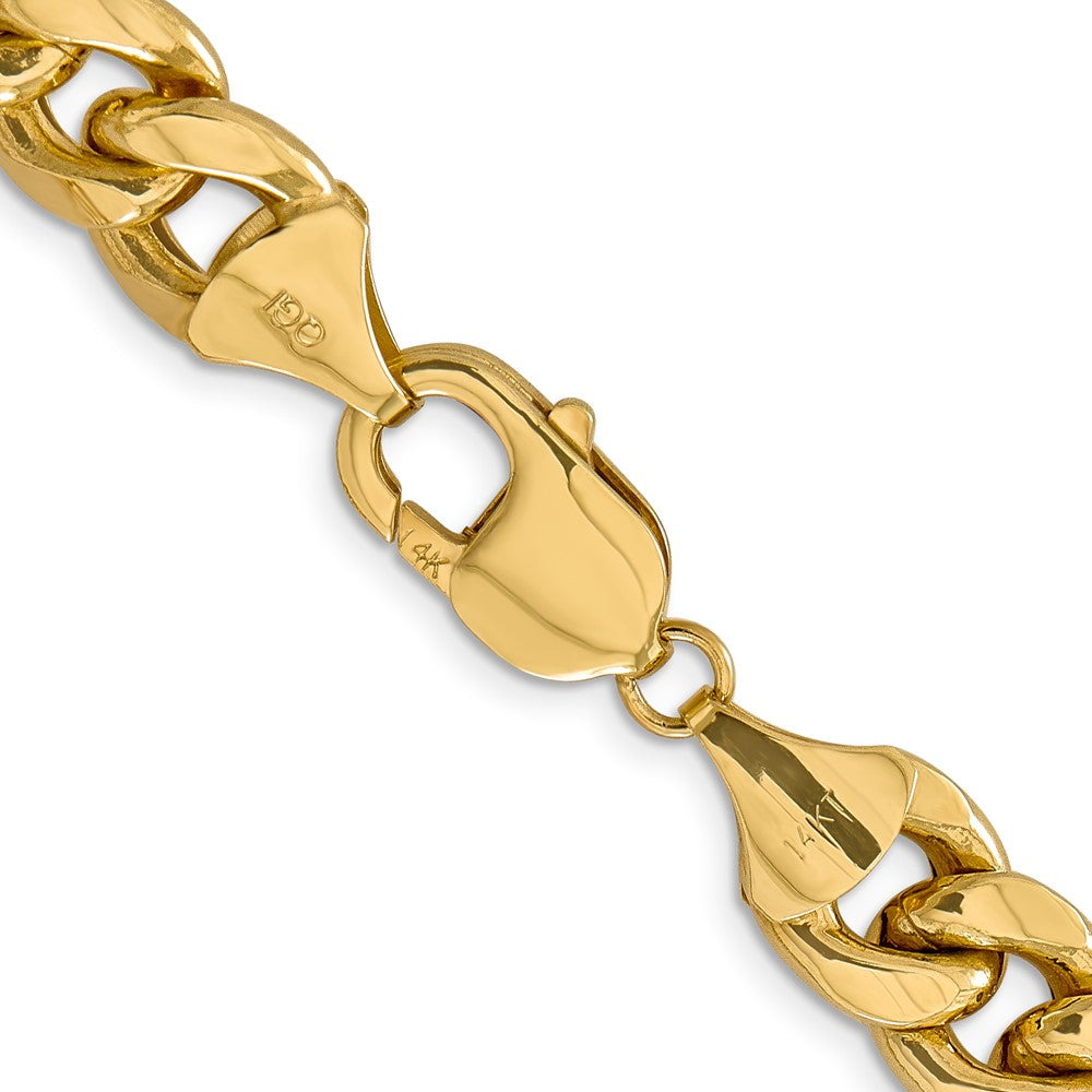 14k 11mm Semi-Solid Miami Cuban Chain (71.88 grams)