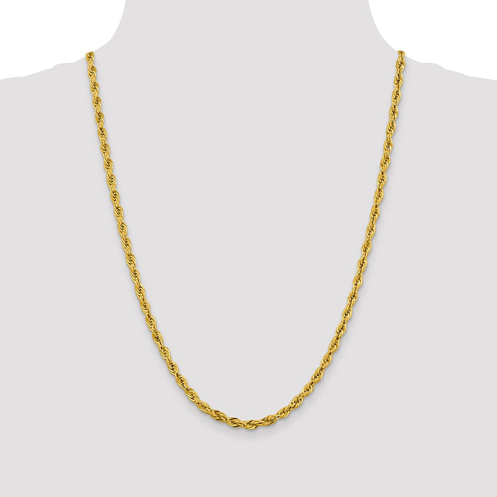 14ky 4.25mm Semi-Solid Rope Chain (4.81 grams)