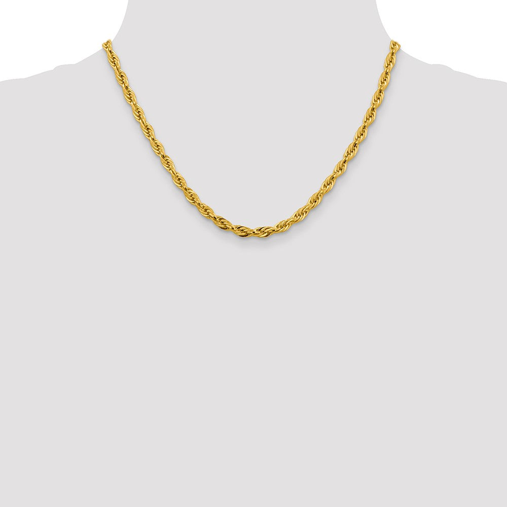 14ky 4.75mm Semi-Solid Rope Chain (6.01 grams)